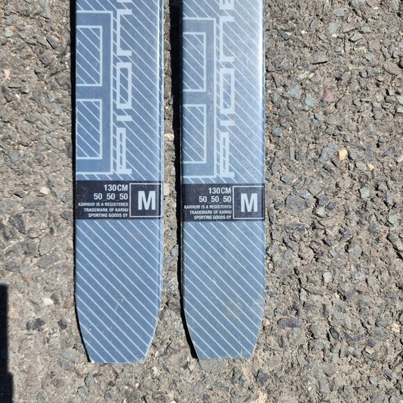 Kid's Karhu Pioneer Jr. 130 cm Cross Country Skis With Bindings - Picture 3 of 5